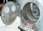 USED: Krupp-Dolberb SB-600 pusher centrifuge, 316 stainless steel product contact areas. 1250 rpm, single stage. 30 hp, 3/60/208-220/440 volt, 1770 rpm drive motor; 25 hp, 3/60/230/460 volt, 3530 rpm...