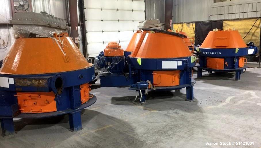 Used Centrifugal Services Continuous Screen / Dryer Centrifuge