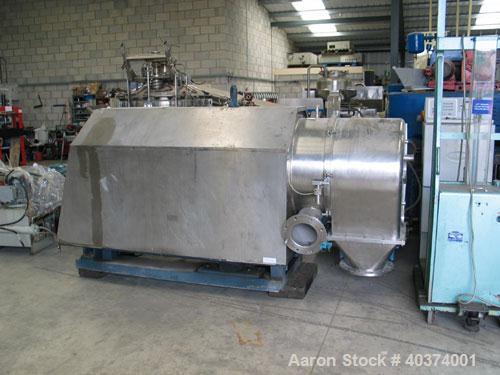 Used Stainless Steel Comi Condor Inverting Bag Filter Centrifuge, Model HT-600