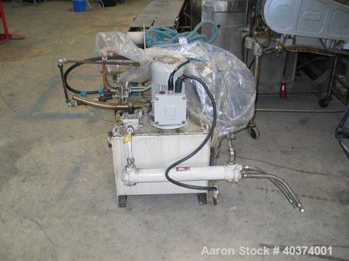 Used Stainless Steel Comi Condor Inverting Bag Filter Centrifuge, Model HT-600