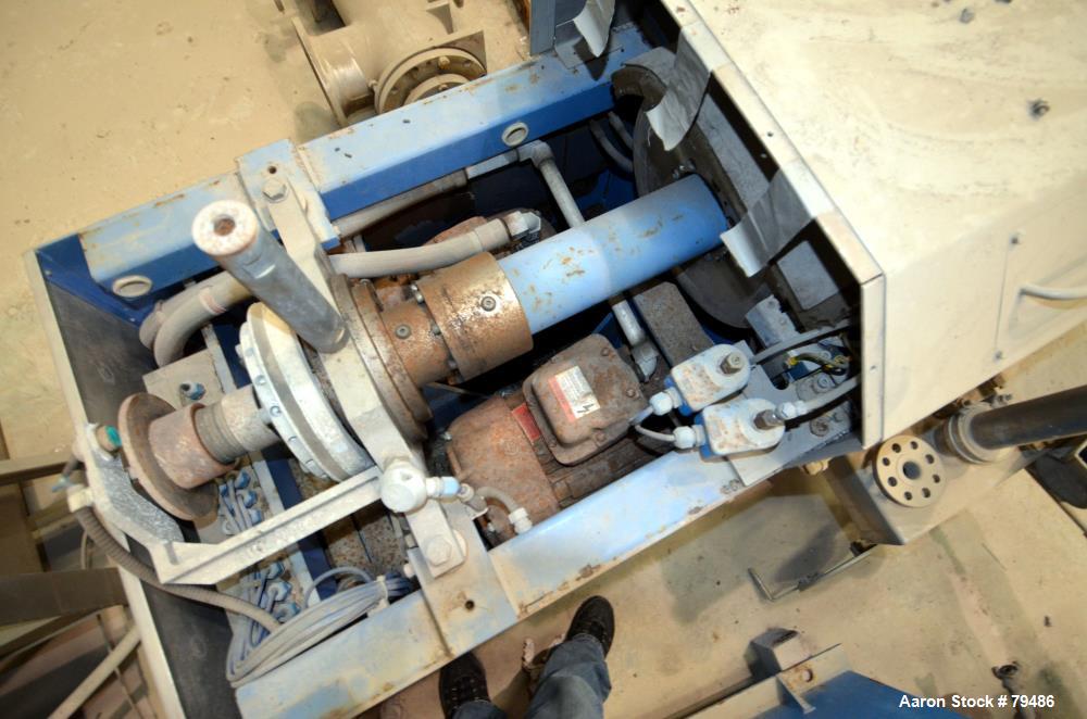 Used Heinkel HF300 Inverting Filter Centrifuge, 316 Stainless Steel