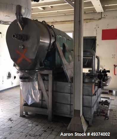 Used Heinkel HF-600 Inverting Filter Centrifuge. 316 Stainless Steel