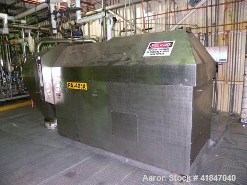 Used Stainless Steel Heinkel HF-800.1 Inverting Filter Centrifuge