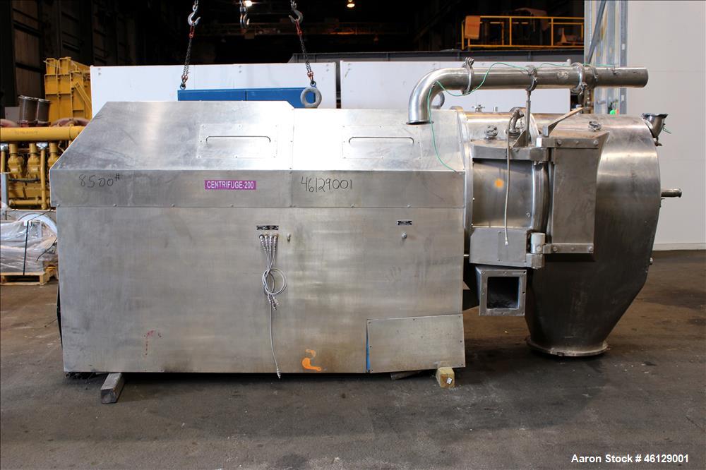 Used Heinkel Inverting Filter Centrifuge