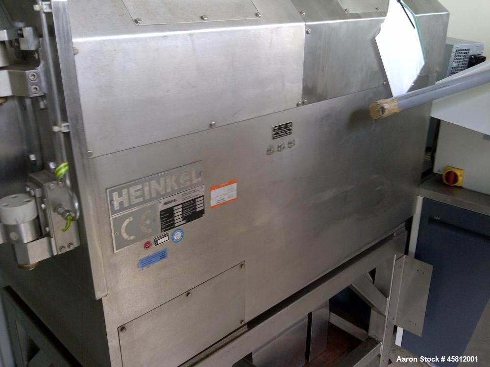 Used Heinkel HF-300.1 Inverting Filter Centrifuge