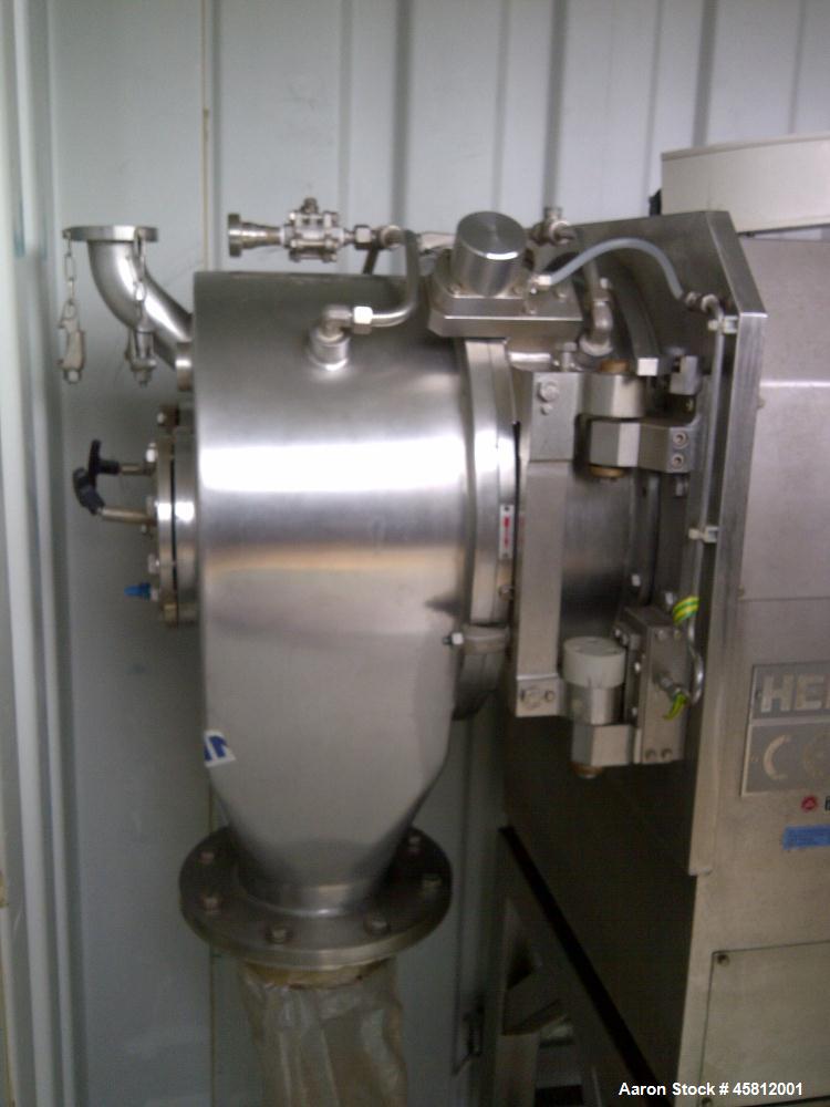 Used Heinkel HF-300.1 Inverting Filter Centrifuge