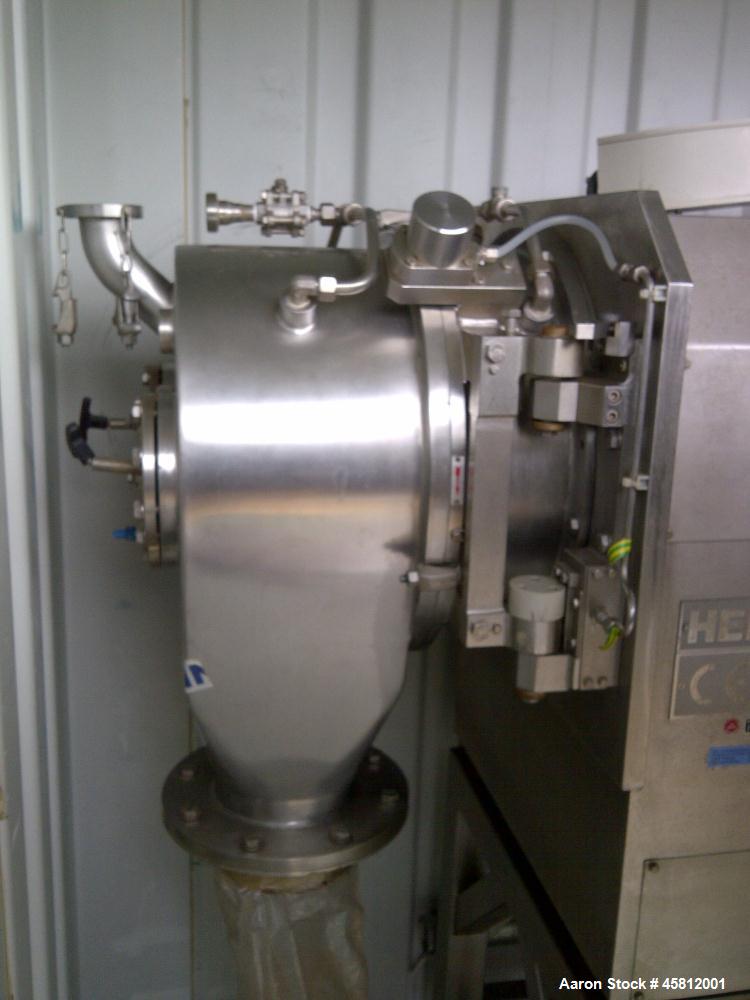 Used- Heinkel HF-300.1 Inverting Filter Centrifuge