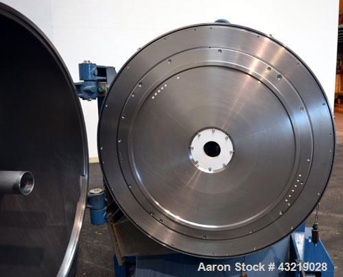 Used Stainless Steel Heinkel Inverting Filter Centrifuge, Model HF-800