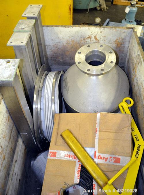 Used Stainless Steel Heinkel Inverting Filter Centrifuge, Model HF-800