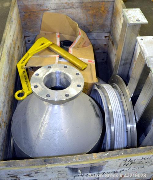 Used Stainless Steel Heinkel Inverting Filter Centrifuge, Model HF-800