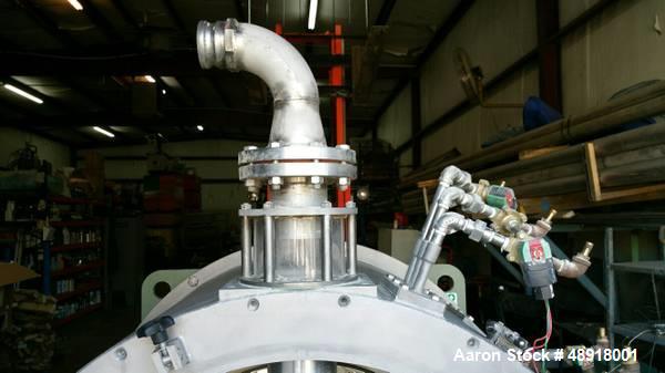 Used Siebtechnik H700 Stainless Steel Worm Screen Centrifuge.