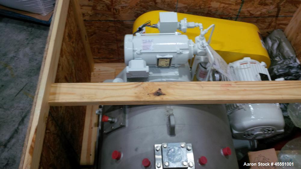 Stainless Steel TEMA Conturbex Worm-Screen Centrifuge, Model H-250