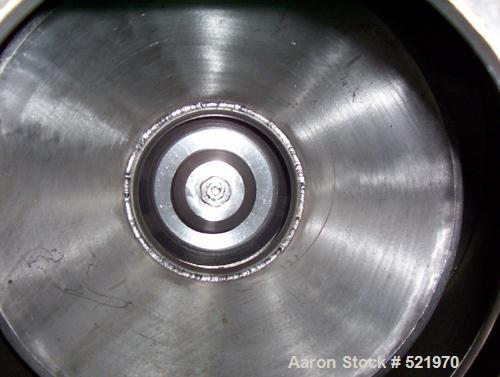USED: Tema H-520 Conturbex filtering/screening centrifuge. Stainless steel construction on product contact areas, max bowl speed 2200 rpm, triple lead scroll assembly for solids removal, casing with ...