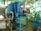 Used: Heinkel model HF600 inverting filter centrifuge. Wetted parts 316 stainless steel. 600 mm bowl, max bowl speed 1936 rpm. Approximate drum capacity 65 kg/52 L. Driven by an approximate 40 hp mot...
