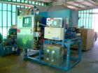 Used: Heinkel model HF600 inverting filter centrifuge. Wetted parts 316 stainless steel. 600 mm bowl, max bowl speed 1936 rpm. Approximate drum capacity 65 kg/52 L. Driven by an approximate 40 hp mot...