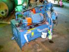 Used: Heinkel model HF600 inverting filter centrifuge. Wetted parts 316 stainless steel. 600 mm bowl, max bowl speed 1936 rpm. Approximate drum capacity 65 kg/52 L. Driven by an approximate 40 hp mot...