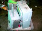 Used: Heinkel model HF600 inverting filter centrifuge. Wetted parts 316 stainless steel. 600 mm bowl, max bowl speed 1936 rpm. Approximate drum capacity 65 kg/52 L. Driven by an approximate 40 hp mot...