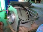 Used: Heinkel model HF600 inverting filter centrifuge. Wetted parts 316 stainless steel. 600 mm bowl, max bowl speed 1936 rpm. Approximate drum capacity 65 kg/52 L. Driven by an approximate 40 hp mot...