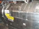 Used Heinkel HF800 Inverting Filter Centrifuge. 316Ti (1.4571) stainless steel construction. Max bowl speed 1600 rpm. 1138 x 