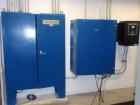 Used Heinkel Centrifuge, Model HF600-1, Hastelloy C22 (product contact sufaces). Rated 571/65 KG load. Includes drum lifting system and control panels. Built 2002.