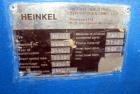 Used Heinkel HF-600 Inverting Filter Centrifuge. Hastelloy C-4