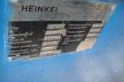 Used Heinkel HF-600 Inverting Filter Centrifuge. Hastelloy C-4