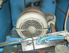 USED: Heinkel model HF800.1 inverting filter centrifuge. Wetted parts Hastelloy C22. 800 mm bowl, max bowl speed 1600 rpm. Approximate drum capacity 149 kg/119 L. Driven by a 40 hp motor. Built 1992....