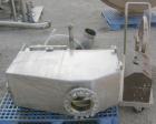 USED: Heinkel model HF800.1 inverting filter centrifuge. Wetted parts Hastelloy C22. 800 mm bowl, max bowl speed 1600 rpm. Approximate drum capacity 149 kg/119 L. Driven by a 40 hp motor. Built 1992....