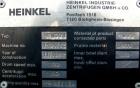 USED: Heinkel model HF800.1 inverting filter centrifuge. Wetted parts Hastelloy C22. 800 mm bowl, max bowl speed 1600 rpm. Approximate drum capacity 149 kg/119 L. Driven by a 40 hp motor. Built 1992....