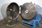 Used- Stainless Steel Heinkel Inverting Filter Centrifuge, Model HF-800