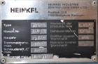 Used- Stainless Steel Heinkel Inverting Filter Centrifuge, Model HF-800