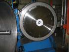 USED: Heinkel model HF800 316L stainless steel peeler centrifuge.149 kg/119.1 liter maximum filling capacity. 1600 rpm drum speed.800 mm diameter stainless steel bowl. Stainless steel frame andcasing...