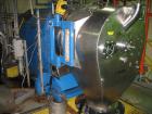 USED: Heinkel model HF800 inverting basket 316 stainless steelcentrifuge. Rated 149 kg maximum loading capacity. 800 mm basket,32