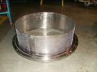 Unused-Used: Heinkel HF-600 inverting filter centrifuge, 316 stainless steel construction, pharmaceuticl grade finish. Max bowl speed 1936 rpm. 