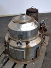 Used Sharples M-210 Conejector Screening Centrifuge. 316 Stainless steel (product contact areas). 8 Lead, 2/3 turn, 2