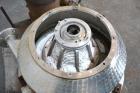 Used Sharples M-210 Conejector Screening Centrifuge. 316 Stainless steel (product contact areas). 8 Lead, 2/3 turn, 2