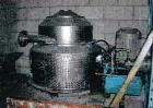 USED: Sharples M-210 Conejector screening centrifuge. 316 stainless steel, gearbox, torque arm assembly, casing, rinse fitting, drive motor, 220/440/3/60, 1.25 hp lubrication pump, control. Mounted o...