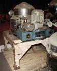 USED: Sharples M-210 Conejector screening centrifuge. 316 stainless steel, gearbox, torque arm assembly, casing, rinse fitting, drive motor, 220/440/3/60, 1.25 hp lubrication pump, control. Mounted o...