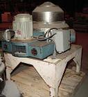 USED: Sharples M-210 Conejector screening centrifuge. 316 stainless steel, gearbox, torque arm assembly, casing, rinse fitting, drive motor, 220/440/3/60, 1.25 hp lubrication pump, control. Mounted o...