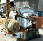 USED: Siebtechnik/Tema H-700 Conturbex filtering/screening centrifuge. 316ti stainless steel construction (product contact areas), 317 stainless steel constant angle bowl assembly, max bowl speed 150...