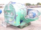 USED: Siebtechnik H-700 Conturbex Screening Centrifuge. 316 stainless steel construction on product contact areas, constant angle bowl assembly. Max bowl speed 1600 rpm, 5