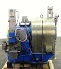 Used Tema H350 Conturbex Horizontal Worm/Screen Centrifuge. 316 Stainless steel construction on product contact areas. 10 Degree basket design, 3