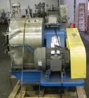Used Tema H350 Conturbex Horizontal Worm/Screen Centrifuge. 316 Stainless steel construction on product contact areas. 10 Degree basket design, 3