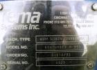 Used Tema H350 Conturbex Horizontal Worm/Screen Centrifuge. 316 Stainless steel construction on product contact areas. 10 Degree basket design, 3