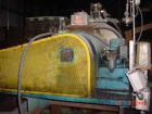 USED: Tema H350 Conturbex horizontal worm/screen centrifuge, stainless steel construction. 10 degree basket design, 3