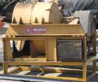 USED: Wemco model HSG screening centrifuge. 30 hp main drive, 412 rpm. Has 2 hp vibratory motor, new lube accessories and hoses. Unit has been test run.