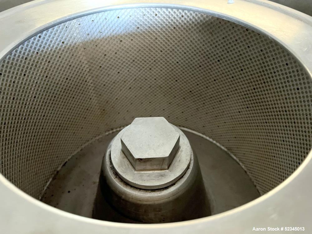 ATM Delaval 20 x14 Perforated Basket Centrifuge