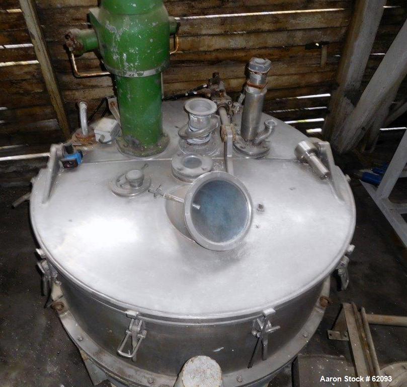 Used Alfa Laval Vertical Basket Centrifuge, Type PAZ12506
