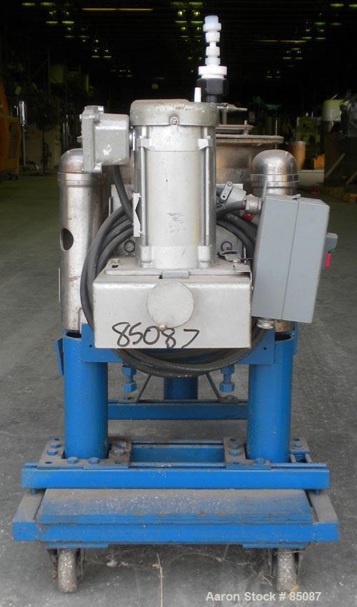 Used Ametek Centerslung Perforated Basket Centrifuge, Model 84