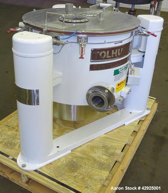 Reconditioned: Ametek Tolhurst 24 x 12 Perforated Basket Centrifuge